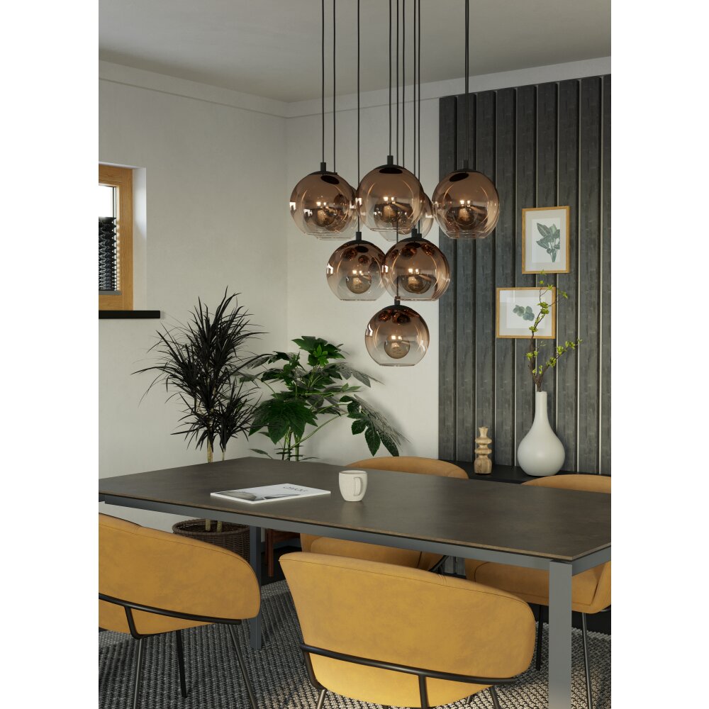 EGLO Suspension Luminaires Eglo Noir main product photo