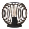 ALMANZORA Lampe à poser Luminaires Eglo Cuivre, Noir