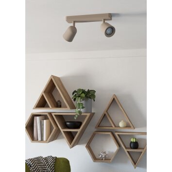 CAMALDOLI Plafonnier, Spot de plafond Luminaires Eglo Sable
