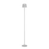 MANNERA-L Lampadaire Luminaires Eglo LED Gris, Télécommandes, Changeur de couleurs