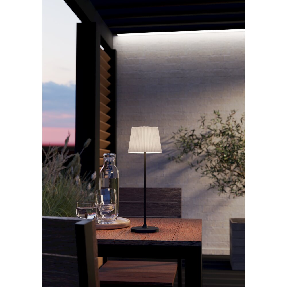 LEONERO Lampe à poser Luminaires Eglo LED Noir, Télécommandes main product photo