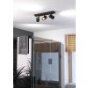 CONSUMA Plafonnier, Spot de plafond Luminaires Eglo Brun, Noir
