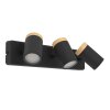 CONSUMA Plafonnier, Spot de plafond Luminaires Eglo Brun, Noir