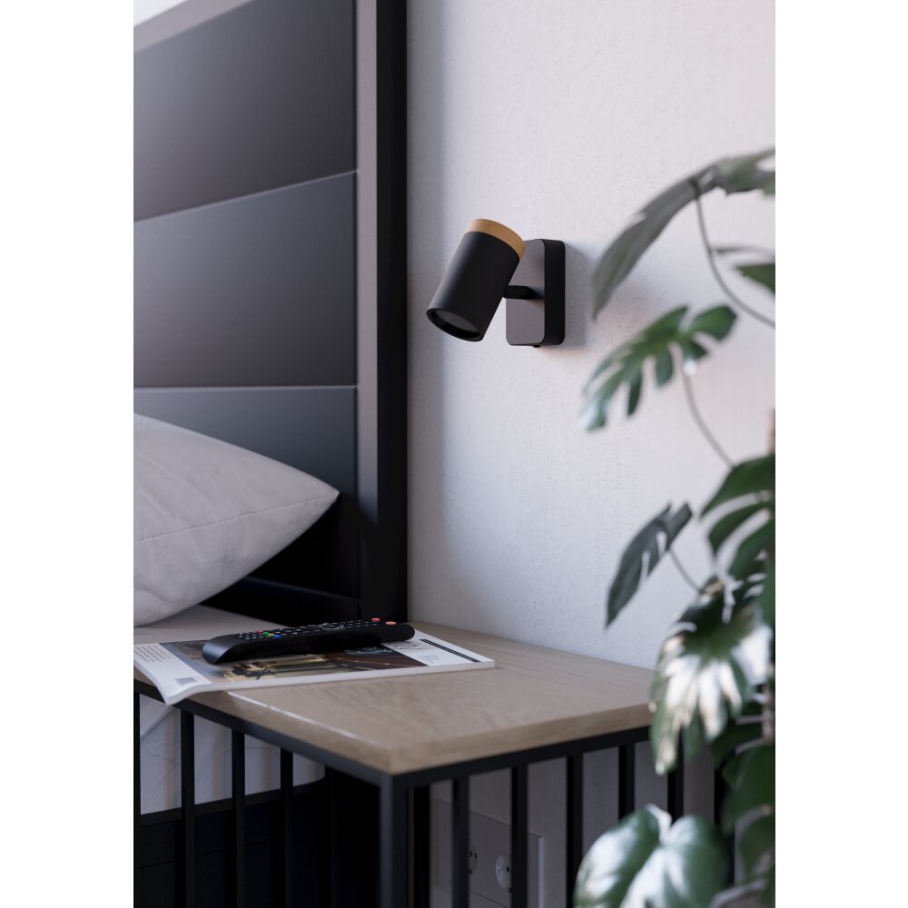 CONSUMA Spot de plafond, Applique murale Luminaires Eglo Brun, Noir main product photo