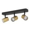 EGLO Plafonnier, Spot de plafond Luminaires Eglo Laiton, Noir