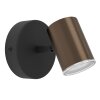 EGLO Spot de plafond, Applique murale Luminaires Eglo Bronze, Noir