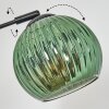 Koyoto Boule lumineuse, Lampadaire Bleu, Vert, Cuivré, 5 lumières