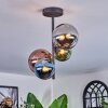 Chehalis Plafonnier, Boule lumineuse 33 cm Bleu, Chrome, Vert, Cuivré, Fumé, 4 lumières