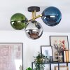 Gastor Plafonnier, Boule lumineuse Or, Noir, 3 lumières