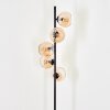 Koyoto Boule lumineuse, Lampadaire Ambre, 5 lumières