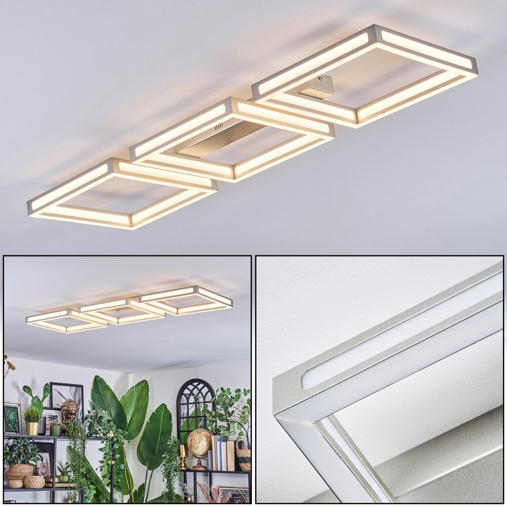 Danor Plafonnier LED Nickel mat, 1 lumière main product photo