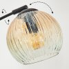 Ripoll Boule lumineuse, Lampadaire Ambre, Clair, Fumé, 5 lumières