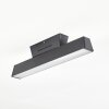 Tarin Plafonnier LED Noir, 1 lumière, Changeur de couleurs