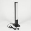 Delan Lampe à poser LED Noir, 1 lumière, Changeur de couleurs Delan Lampe à poser LED Noir, 1 lumière, Changeur de couleurs