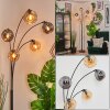 Ripoll Boule lumineuse, Lampadaire Ambre, Fumé, 5 lumières