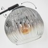 Ripoll Boule lumineuse, Lampadaire Clair, Fumé, 5 lumières