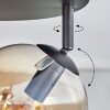 Gastor Plafonnier, Boule lumineuse Ambre, 4 lumières