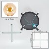 Gastor Plafonnier, Boule lumineuse Ambre, 4 lumières