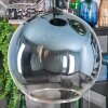 Koyoto Suspension, Boule lumineuse, Suspension Bleu, Chrome, Vert, Clair, Cuivré, Fumé, 5 lumières
