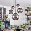 Koyoto Suspension, Boule lumineuse, Suspension Fumé, 5 lumières
