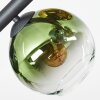 Koyoto Plafonnier, Boule lumineuse Bleu, Or, Vert, Clair, 10 lumières