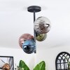 Chehalis Plafonnier, Boule lumineuse Bleu, Vert, Cuivré, Fumé, 4 lumières