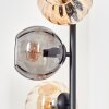 Koyoto Boule lumineuse, Lampadaire Ambre, Fumé, 6 lumières