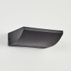 Damor Lampe murale d´extérieur, Applique murale LED Noir, 1 lumière