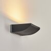 Damor Lampe murale d´extérieur, Applique murale LED Noir, 1 lumière
