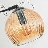 Koyoto Boule lumineuse, Lampadaire Ambre, 3 lumières