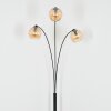 Koyoto Boule lumineuse, Lampadaire Ambre, 3 lumières
