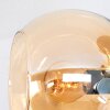Koyoto Plafonnier, Boule lumineuse Or, Noir, 3 lumières