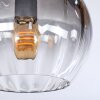 Koyoto Plafonnier, Boule lumineuse Or, Noir, 3 lumières