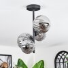 Chehalis Plafonnier, Boule lumineuse Fumé, 4 lumières