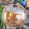Koyoto Suspension, Boule lumineuse, Suspension Ambre, 5 lumières