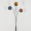Koyoto Boule lumineuse, Lampadaire Bleu, Or, Cuivré, 3 lumières