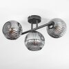 Ripoll Plafonnier, Boule lumineuse Fumé, 3 lumières