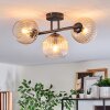 Koyoto Plafonnier, Boule lumineuse Ambre, Clair, 3 lumières
