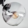 Koyoto Plafonnier, Boule lumineuse Clair, Fumé, 4 lumières