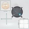 Koyoto Plafonnier, Boule lumineuse Ambre, Clair, 4 lumières