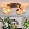 Koyoto Plafonnier, Boule lumineuse Ambre, Clair, 4 lumières