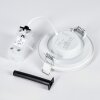 Finsrud Plafonnier, Spot encastrable LED Blanc, 3 lumières