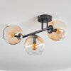 Koyoto Plafonnier, Boule lumineuse Ambre, Clair, 3 lumières