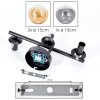 Gastor Plafonnier, Boule lumineuse Ambre, Clair, Fumé, 3 lumières