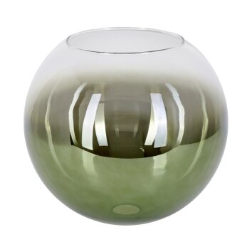 Abat-jour en verre  Koyoto Verre de rechange, pièce de rechange 30 cm Vert, Clair