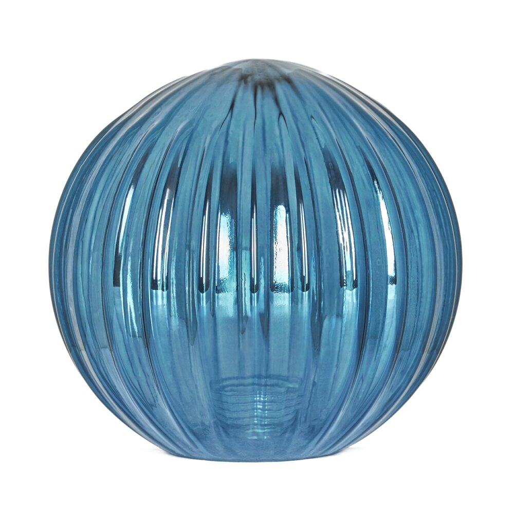 Abat-jour en verre Bernado Verre de rechange, pièce de rechange Bleu main product photo