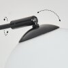 Gastor Boule lumineuse, Lampadaire Blanc, 3 lumières