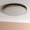 Baarlo Plafonnier Luminaires Brilliant LED Noir, 1 lumière, Télécommandes