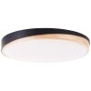 Baarlo Plafonnier Luminaires Brilliant LED Noir, 1 lumière, Télécommandes