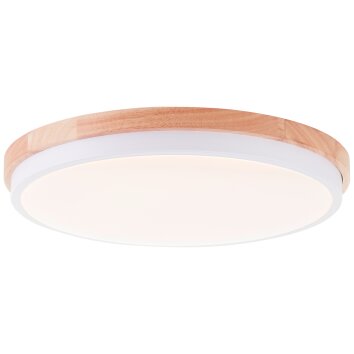 Baarlo Plafonnier Luminaires Brilliant LED Blanc, 1 lumière